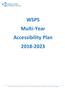 WSPS Multi-Year Accessibility Plan