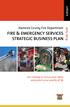 Alameda County Fire Department FIRE & EMERGENCY SERVICES STRATEGIC BUSINESS PLAN