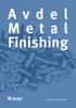Avdel Metal Finishing