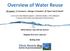 Overview of Water Reuse