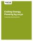 Ending Energy Poverty by Frequently Asked Questions