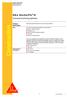 Construction. Universal anchoring adhesive. Product Description 1 1/7. Product Data Sheet Edition _1 Sika AnchorFix -S