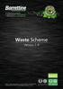 Waste Scheme. Version 1.4