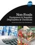 Non-Foods. Equipment & Supplies Disposables & Chemicals. An Overview of Dot s Non-Food Business.