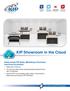 KIP Showroom in the Cloud. Easily locate KIP Sales, Marketing & Technical resources by product.