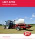 LELY ATTIS Round bale wrappers