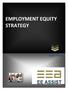 EMPLOYMENT EQUITY STRATEGY SCOPE OF WORK