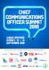 CHIEF COMMUNICATIONS OFFICER SUMMIT 2018