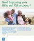 Need help using your HRA and FSA accounts?