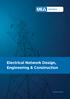Electrical Network Design, Engineering & Construction