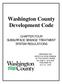 Washington County Development Code CHAPTER FOUR SUBSURFACE SEWAGE TREATMENT SYSTEM REGULATIONS