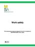 This assessment resource supports the unit of competency MSAPMOHS200A Work safely