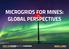 MICROGRIDS FOR MINES: GLOBAL PERSPECTIVES