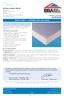 PRODUCT SHEET 1 ECOTHERM CAVITY WALL BOARD