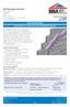 BASF POLYURETHANES BASF WALLTITE CV 100 CAVITY WALL STABILISATION SYSTEM