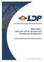 White Paper: Using the LDP for Personal and Professional Development