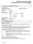 MATERIAL SAFETY DATA SHEET COPPER-ZINC-TIN ALLOYS PMX401, Page 1 of 6