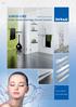 EXP. Vario-Line HEIGHT-ADJUSTABLE. Linear shower drainage channel systems VARIO-LINE EPS. VARIO-LINE Metal