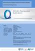 ICH Q 10 Pharmaceutical Quality System