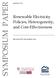 SYMPOSIUM PAPER. Renewable Electricity Policies, Heterogeneity, and Cost-Effectiveness