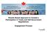 Results Based Approach to Canada s Participation in Treaty and Self-Government Negotiations. Engagement Process