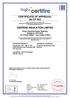 CERTIFICATE OF APPROVAL No CF 563 SIDERISE INSULATION LIMITED