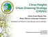 Citrus Heights Urban Greening Strategy (CHUGS)