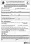APPLICATION FOR WASTE DISCHARGE PERMIT (FOOD SERVICE)