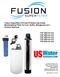Fusion Superfilter OXi-Gen Professional-Grade Backwashing Filter For Iron, Sulfur, Manganese and Arsenic Removal