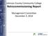 Management Committee December 3, Johnson County Community College Retrocommissioning Report