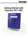 Getting Started with Paychex PST 1000