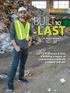 LAST BUILT. J. P. Mascaro & Sons is building a legacy of sustainability inside the company and out. BY ADAM REDLING. Cover Profile