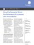 How Parliaments Work: Parliamentary Processes and Procedures.