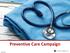 Preventive Care Campaign