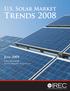 U.S. Solar Market. Trends July Larry Sherwood Interstate Renewable Energy Council