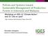 Policies and Systems toward Sustainable Management of Production Forests in Indonesia and Malaysia
