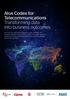 Atos Codex for Telecommunications Transforming data into business outcomes