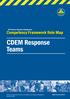 CDEM Response Teams. Competency Framework Role Map. Civil Defence Emergency Management