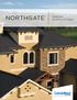 NORTHGATE. Designer Roofing Shingles. NorthGate, shown in Max Def Moire Black