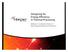 Designing for Energy Efficiency in Thermal Processing. Webinar 1 in Harper s Series on