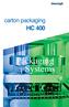carton packaging HC 400 Packaging Systems
