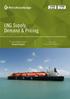 LNG Supply, Demand & Pricing