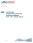 LNG Canada Canadian Environmental Assessment Agency Annual Report