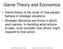 Game Theory and Economics
