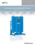 Continuous Flow Breathing Air Purifiers CATALITE CBA SERIES