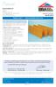 PRODUCT SHEET 1 CROWN DRITHERM CAVITY SLAB