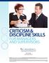 Criticism & Discipline Skills