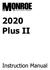 2020 Plus II. Instruction Manual