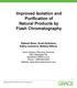 Improved Isolation and Purification of Natural Products by Flash Chromatography