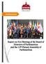 ParlAmericas. Report on 41st Meeting of the Board of Directors of ParlAmericas and the 13 th Plenary Assembly of ParlAmericas